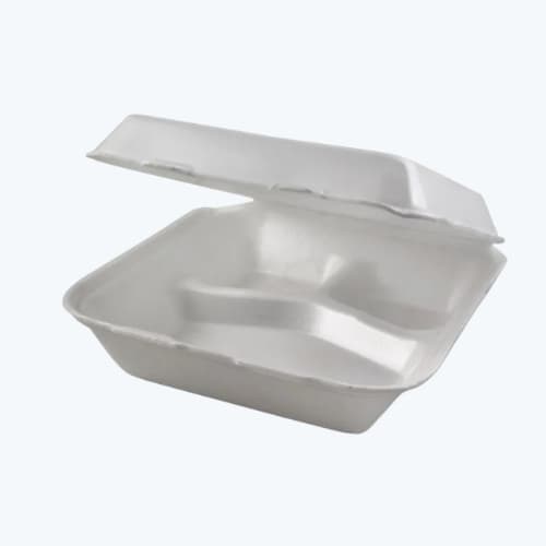 Fiambrera de Foam 7x7 con divisiones