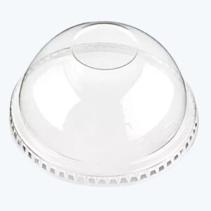 Tapas Domo 98mm para Vasos PET– Ajuste Seguro y Presentación Profesional